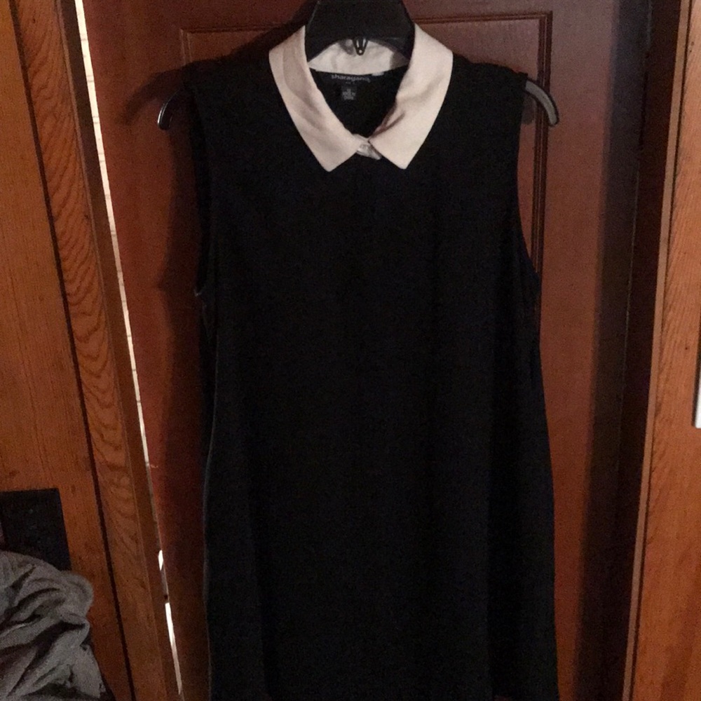 Black Collared Dress